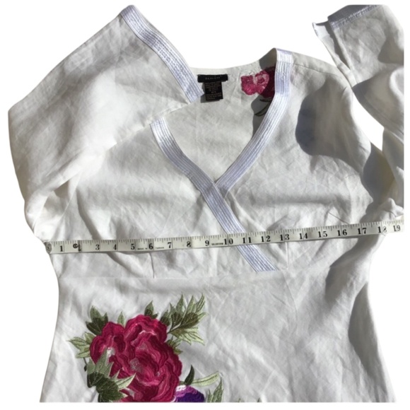 NWOT Silkland Linen Top - Picture 13 of 13